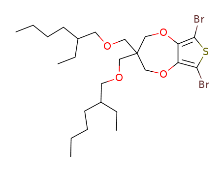 6,8-dibromo-3,3-bis(2-ethylhexyloxymethyl)-3,4-dihydro-2H-thieno[3,4-b][1,4]dioxepine