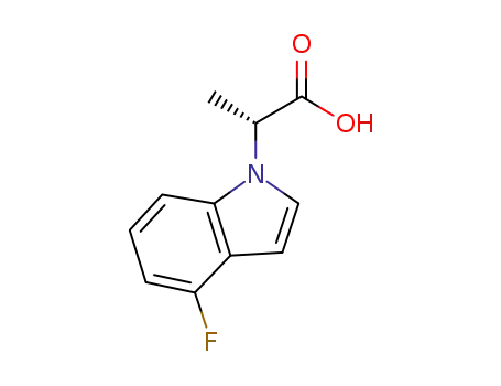 (R)-2-(4-fluoro-1H-indol-1-yl)propanoic acid