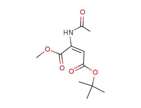 2-Butenedioic acid, 2-(acetylamino)-, 4-(1,1-dimethylethyl) 1-methyl
ester, (E)-