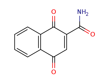Molecular Structure of 192184-28-4 (2-Naphthalenecarboxamide, 1,4-dihydro-1,4-dioxo-)