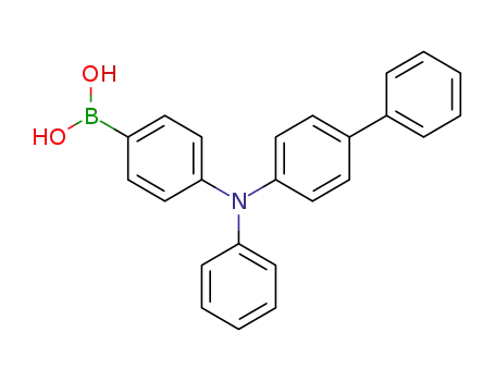 Molecular Structure of 1084334-86-0 (B-[4-([1,1'-Biphenyl]-4-ylphenylaMino)phenyl]boronic acid)
