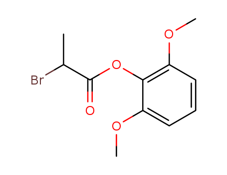 Propanoic acid, 2-bromo-, 2,6-dimethoxyphenyl ester