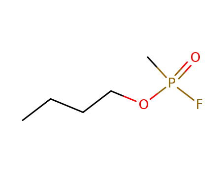 Molecular Structure of 352-63-6 (butyl methylphosphonofluoridate)