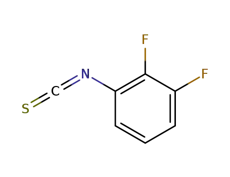 Molecular Structure of 363179-57-1 (2,3-Difluorophenyl Isothiocyanate)