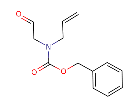 Molecular Structure of 370880-75-4 (benzyl allyl(2-oxoethyl)carbaMate)