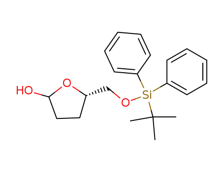 (2R/S,5S)-5-(tert-butyldiphenylsilyloxymethyl)tetrahydrofuran-2-ol