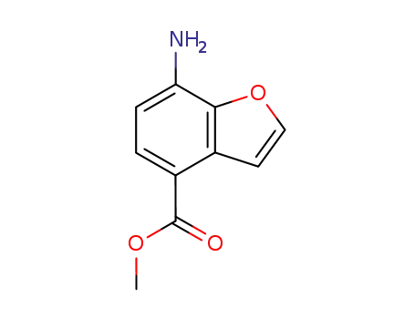 4-벤조푸란카르복실산,7-아미노-,메틸에스테르(9CI)