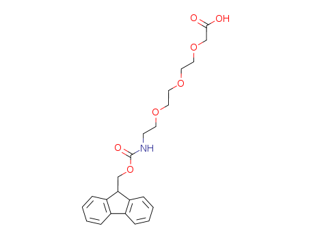 11-(fluoren-9-ylmethyloxycarbonyl)amino-3,6,9-trioxaundecanoic acid