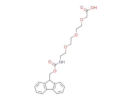 Molecular Structure of 139338-72-0 (Fmoc-9-amino-4,7-dioxanonanoic acid)