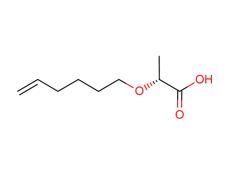 (R) -2- (Hex-5- 에닐 옥시) 프로판 산