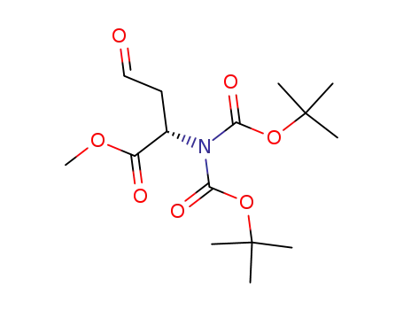 Butanoic acid, 2-[bis[(1,1-dimethylethoxy)carbonyl]amino]-4-oxo-,
methyl ester, (2S)-