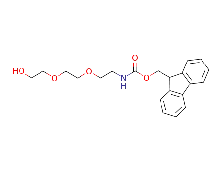 Molecular Structure of 560088-66-6 ([2-[2-(2-HYDROXY-ETHOXY)-ETHOXY]-ETHYL]-CARBAMIC ACID 9H-FLUOREN-9-YLMETHYL ESTER)