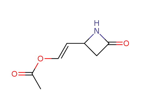 2-Azetidinone, 4-[2-(acetyloxy)ethenyl]-, (E)-