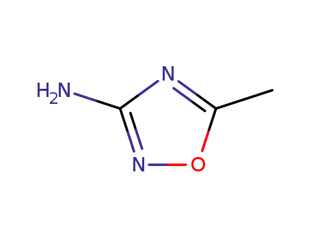Molecular Structure of 40483-47-4 (5-METHYL-1,2,4-OXADIAZOL-3-AMINE)