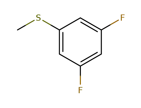 Molecular Structure of 54378-77-7 (3,5-difluorothioanisole)