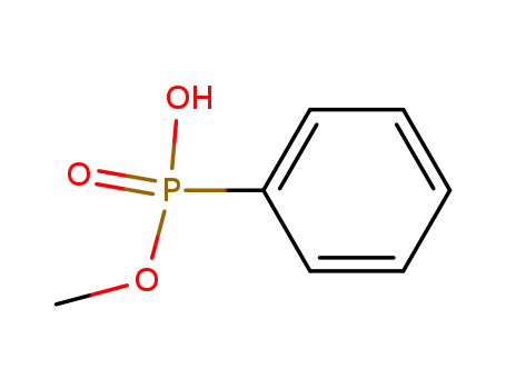 Molecular Structure of 10088-45-6 (Phenylphosphonic acid methyl ester)