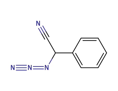 Molecular Structure of 916599-59-2 (α-azidophenylacetonitrile)