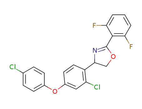 4-(2-chloro-4-(4-chlorophenoxy)phenyl)-2-(2,6-difluorophenyl)-1,3-oxazoline