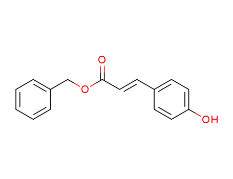 3-(4-Hydroxyphenyl)propenoic acid benzyl ester
