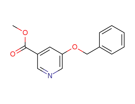 Molecular Structure of 219817-42-2 (methyl 5-(benzyloxy)nicotinate)
