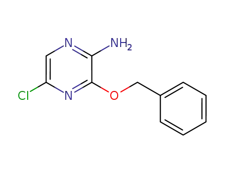 2-amino-5-chloro-3-benzyloxypyrazine