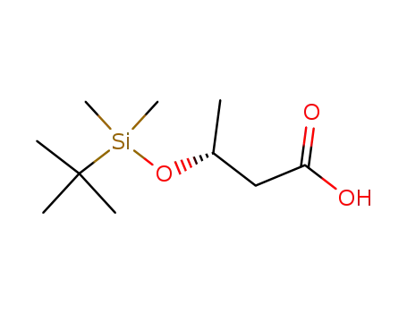 Butanoic acid, 3-[[(1,1-dimethylethyl)dimethylsilyl]oxy]-, (3S)-