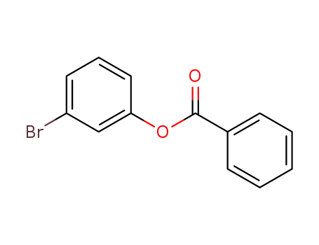Molecular Structure of 99515-50-1 (Phenol, 3-broMo-, 1-benzoate)