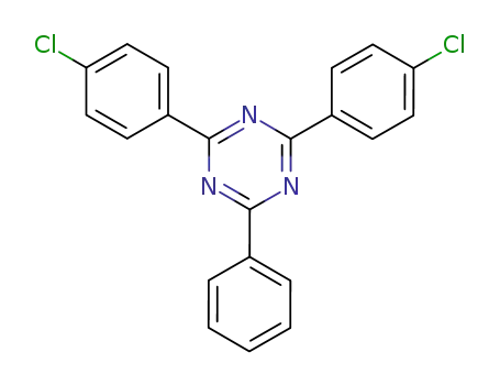 1,3,5-Triazine, 2,4-bis(4-chlorophenyl)-6-phenyl-