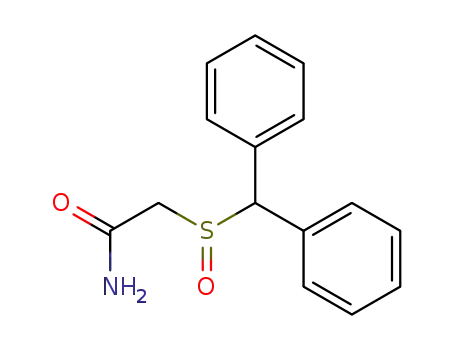 Molecular Structure of 112111-47-4 ((S)-Modafinil)