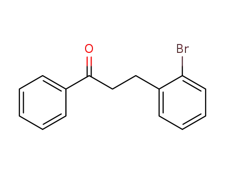 Molecular Structure of 67130-93-2 (1-Propanone, 3-(2-bromophenyl)-1-phenyl-)