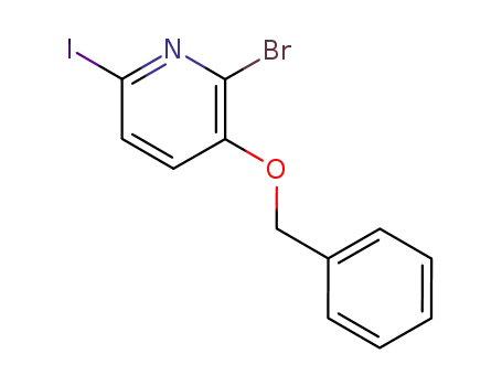 3- (벤질 옥시) -2- 브로 모 -6- 요오도 피리딘