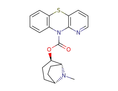 [1R,5S,(+)]-トロパン-2α-イル=10H-ピリド[3,2-b][1,4]ベンゾチアジン-10-カルボキシラート