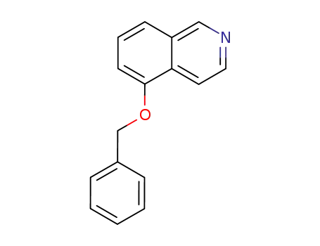 Molecular Structure of 61672-52-4 (Isoquinoline, 5-(phenylmethoxy)-)