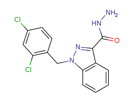 1-(2,4-dichlorobenzyl)-1H-indazole-3-carbohydrazide