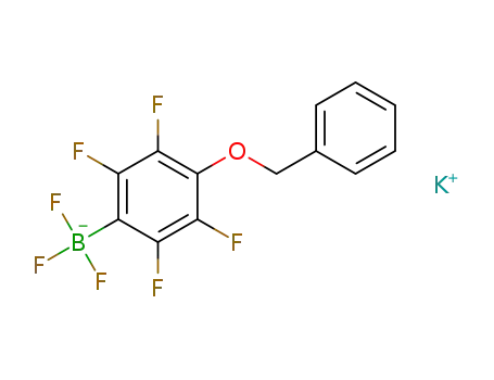 C<sub>13</sub>H<sub>7</sub>BF<sub>7</sub>O<sup>(1-)</sup>*K<sup>(1+)</sup>