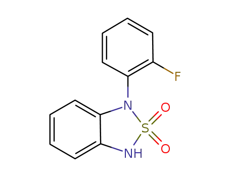 1-(2-Fluorophenyl)-1,3-dihydro-2,1,3-benzothiadiazole 2,2-dioxide