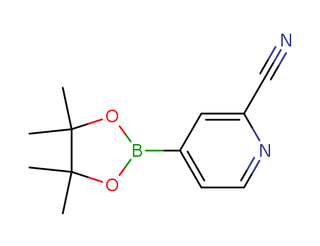 2-Cyanopyridine-4-boronic acid pinacol ester cas  741709-62-6