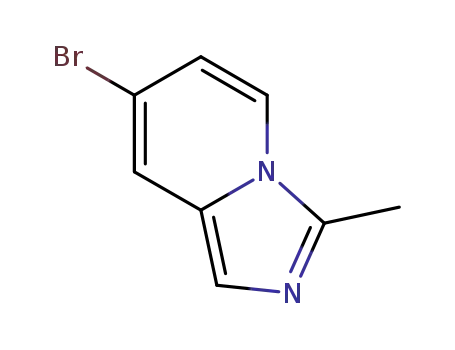 Molecular Structure of 1379355-19-7 (7-bromo-3-methylimidazo[1,5-a]pyridine)