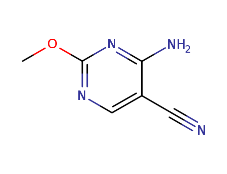 5-Pyrimidinecarbonitrile, 4-amino-2-methoxy- (6CI,8CI,9CI)