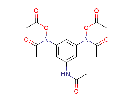 1,3-bis(N,O-diacetylhydroxyamino)-5-acetamidobenzene