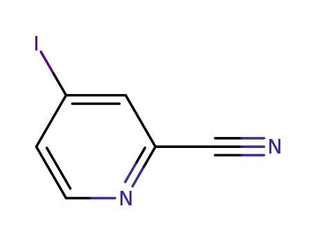 Molecular Structure of 913836-19-8 (4-IODO-2-CYANOPYRIDINE)