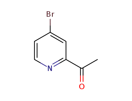 Molecular Structure of 1060805-69-7 (1-(4-bromopyridin-2-yl)ethanone)