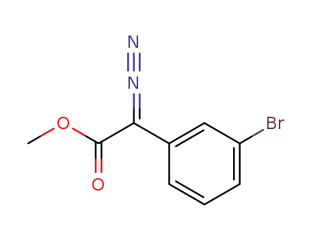 Molecular Structure of 264882-03-3 (methyl 2-(3-bromophenyl)-2-diazoacetate)