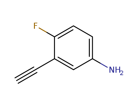3-Ethynyl-4-fluoroaniline 77123-60-5