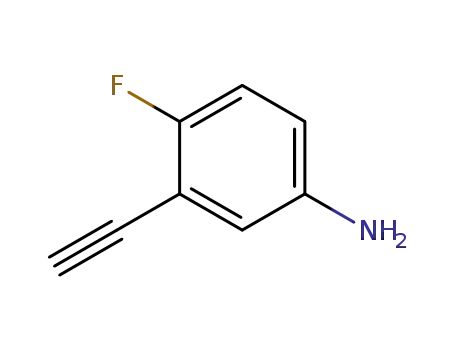 Molecular Structure of 77123-60-5 (5-AMINO-2-FLUOROBENZONITRILE)