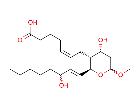 (Z)-7-[(2S,3R,4R)-4-Hydroxy-2-((E)-3-hydroxy-oct-1-enyl)-6-methoxy-tetrahydro-pyran-3-yl]-hept-5-enoic acid