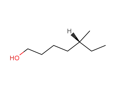 Molecular Structure of 74057-29-7 (1-Heptanol, 5-methyl-, (5R)-)