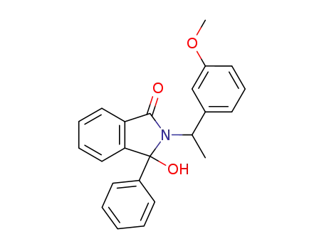 3-Hydroxy-2-[1-(3-methoxyphenyl)ethyl]-3-phenyl-2,3-dihydro-1H-isoindol-1-one