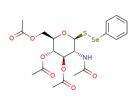 phenyl-3,4,6-tri-O-acetyl-2-acetamido-2-deoxy-1-selenenylsulfide-β-d-glucopyranoside