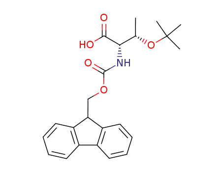 Molecular Structure of 138797-71-4 (Fmoc-O-tert-butyl-D-threonine)